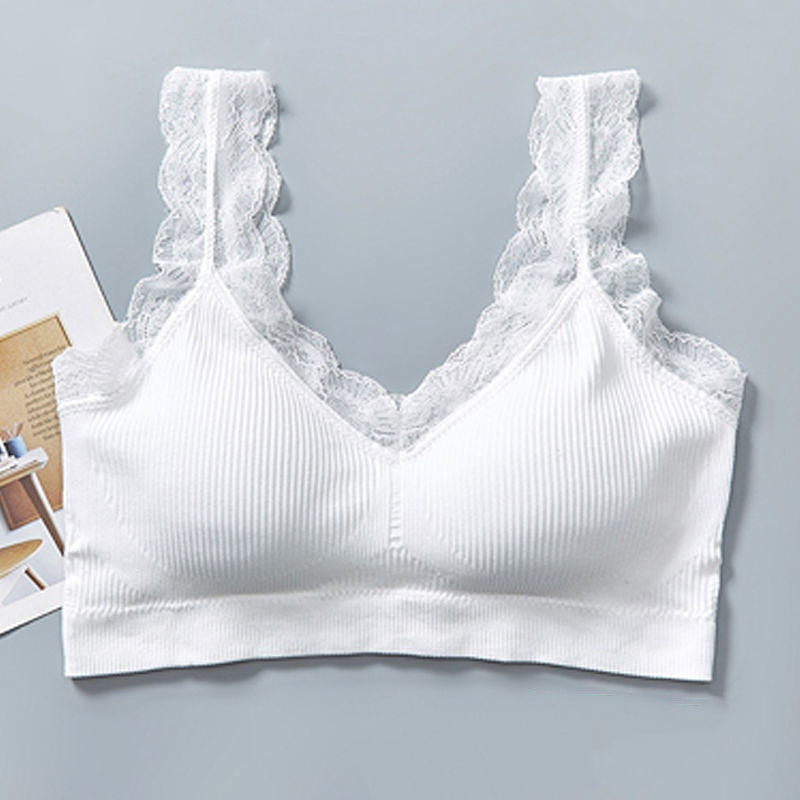 Brassière blanche cosy en nylon
