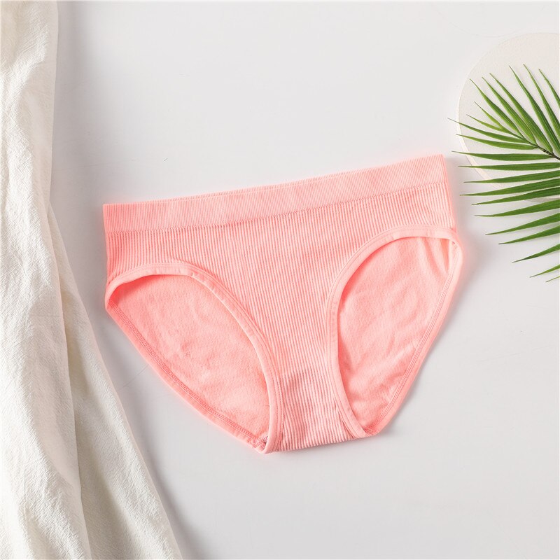 Culotte confort rose en coton