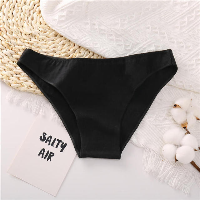 Culotte taille basse confort noire