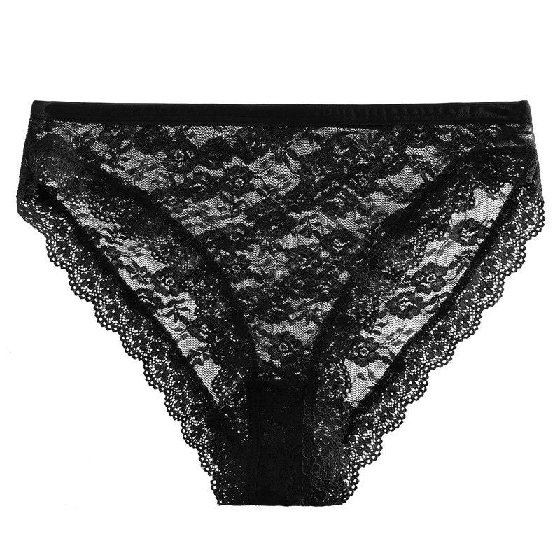 Culotte glamour noire tulle et fleurs