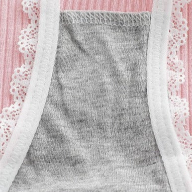 Doublure en coton d'un slip pour femme