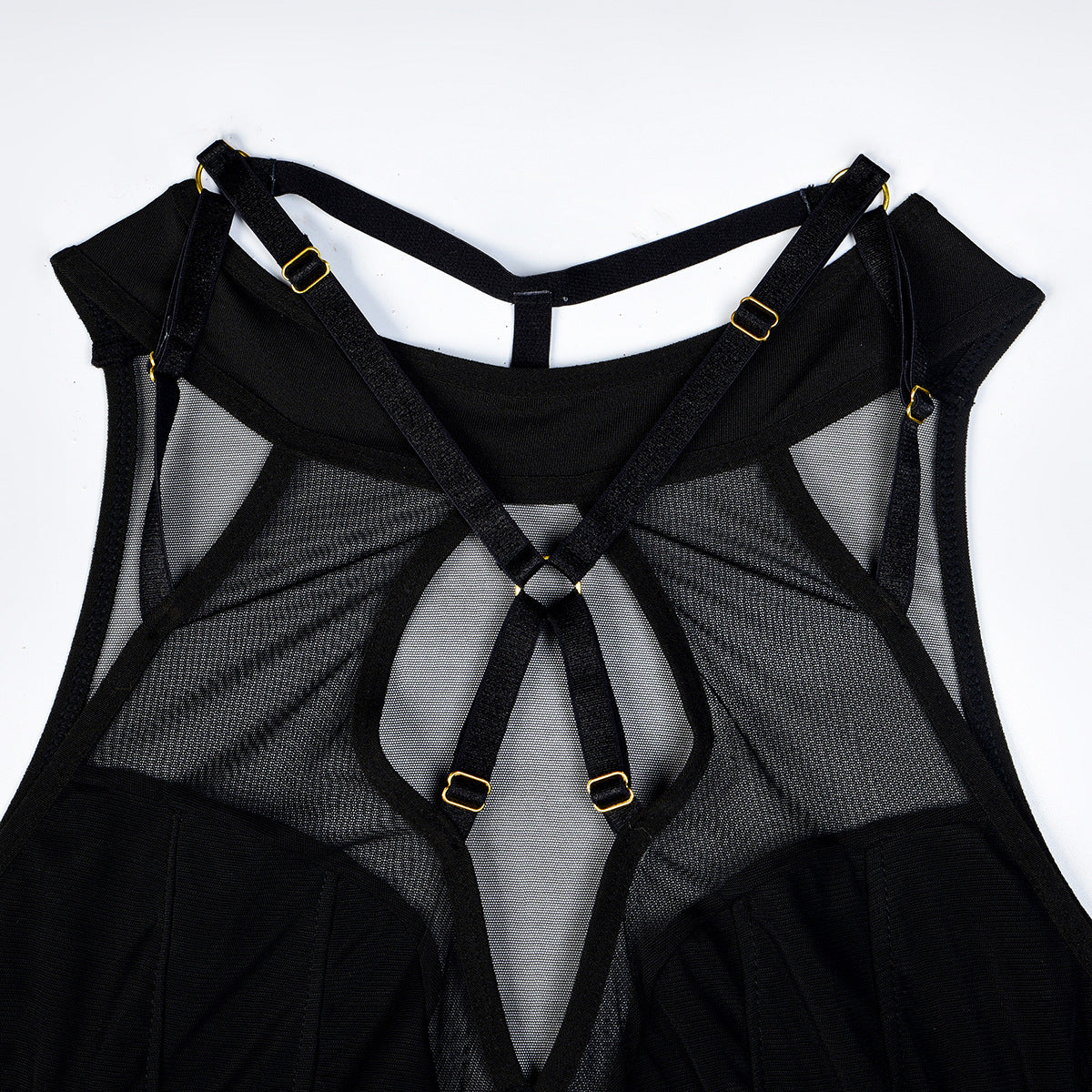 Transparentes sexy Dessous-Set