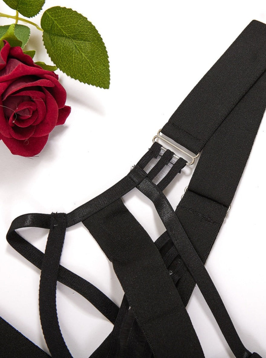 BDSM-Set schwarz
