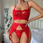 Ensemble sexy rouge