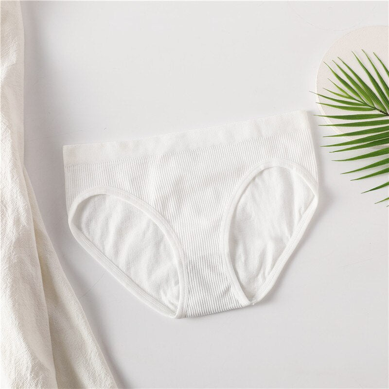 Culotte confort blanche en coton