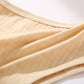 Tissu d'un string beige en coton pour femme