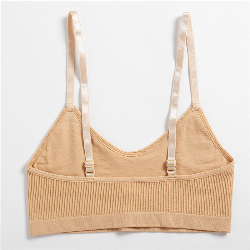 Bralette sport sans attache pour femme