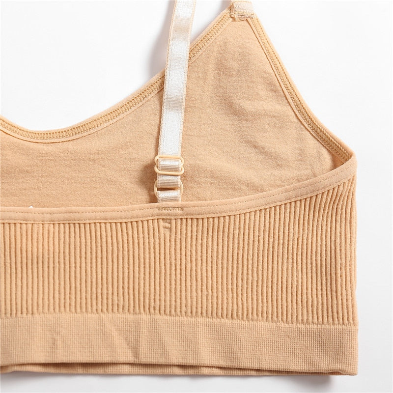 Bralette sans attache gym pour femme