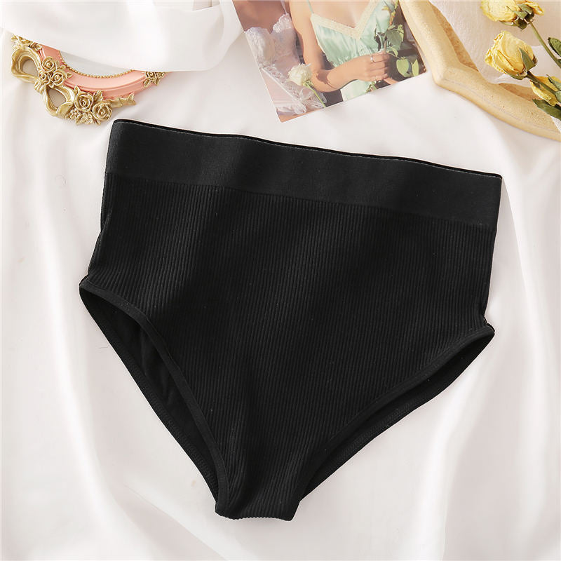 Culotte ventre plat unie noire