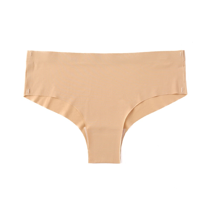 Shorty slim beige sans couture, dessous pour femme