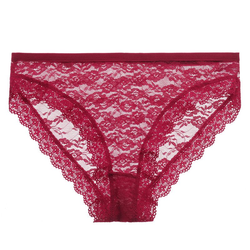 Culotte glamour rouge tulle et fleurs