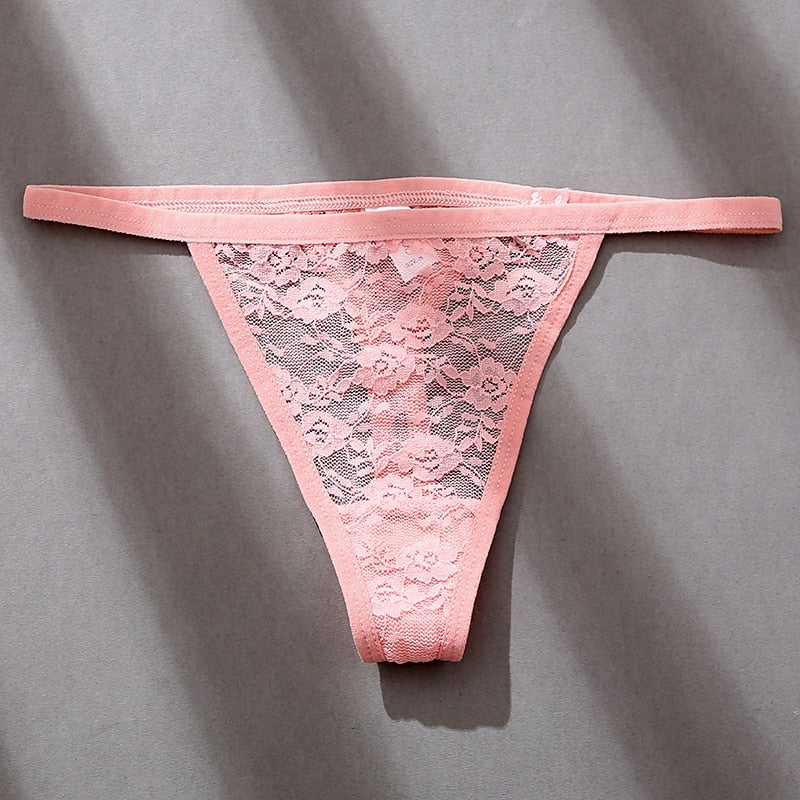 string sexy rose pour femme