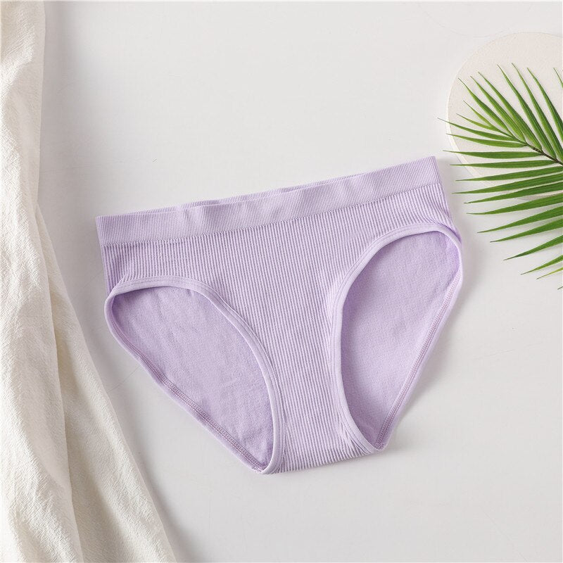 Culotte mauve confort en coton