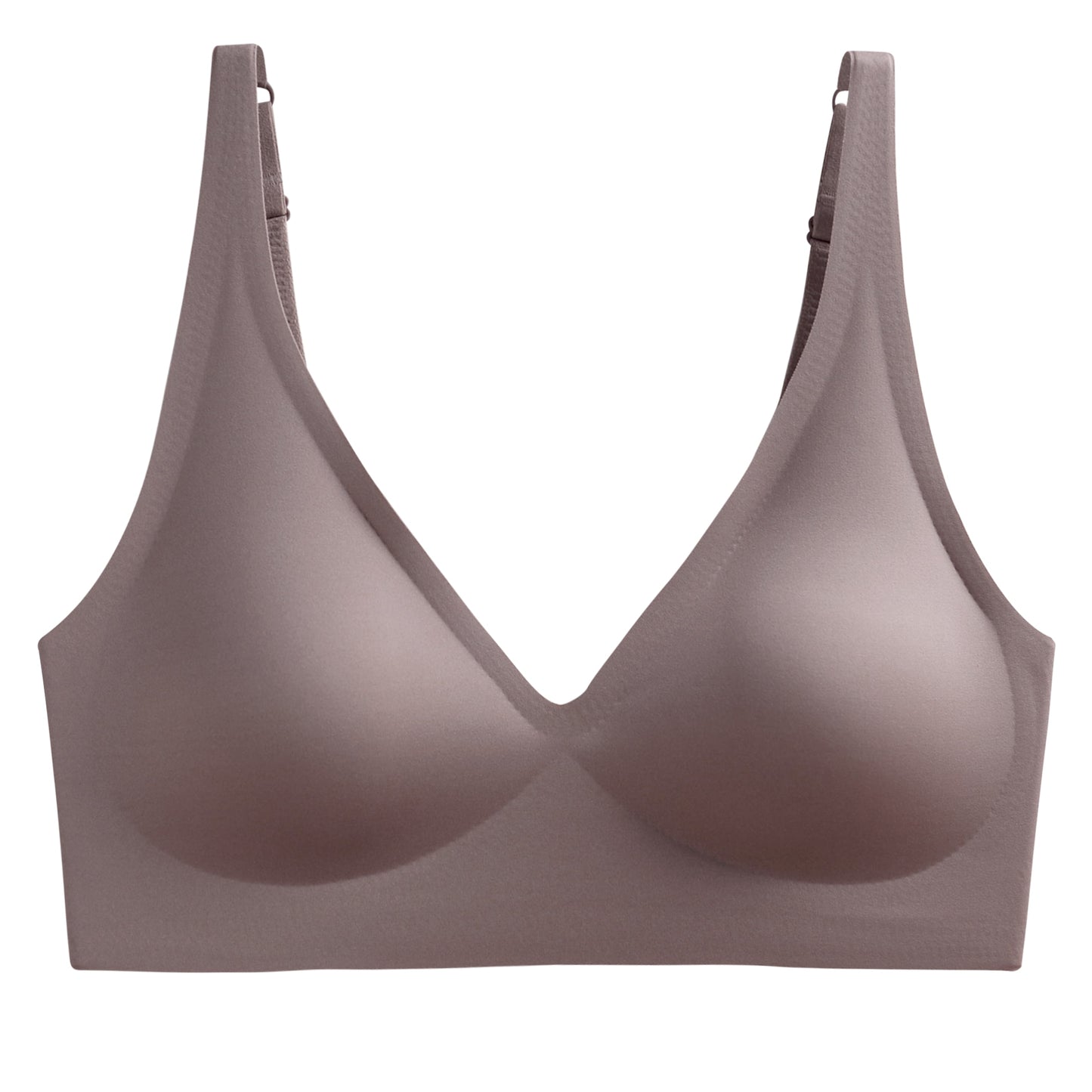 Bralette invisible sans armature coqué mauve