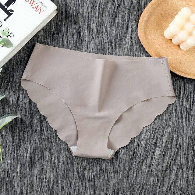 Culotte taille basse invisible grise