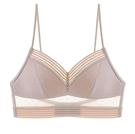 Bralette beige dos nu