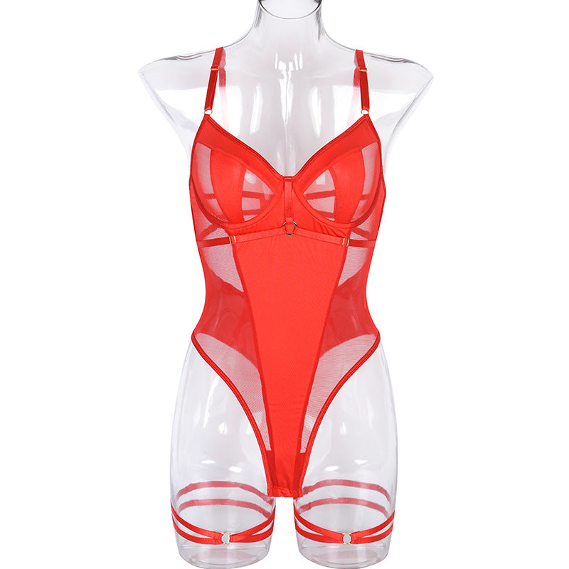 body rouge pour femme sexy