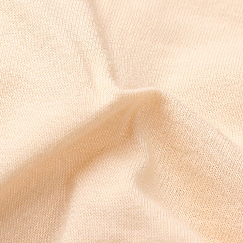 Tissu d'un soutien-gorge en coton beige